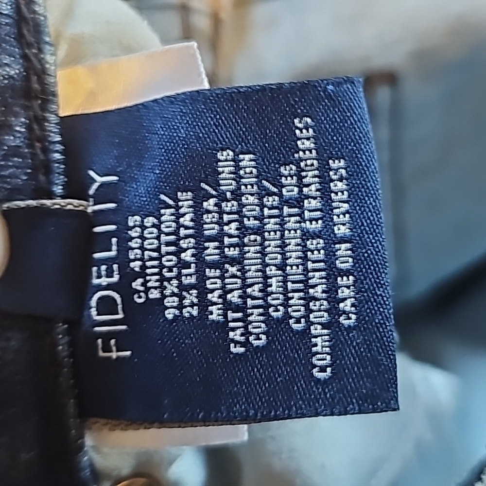 Fidelity Denim size 27 girlfriend jean - Picture 5 of 6